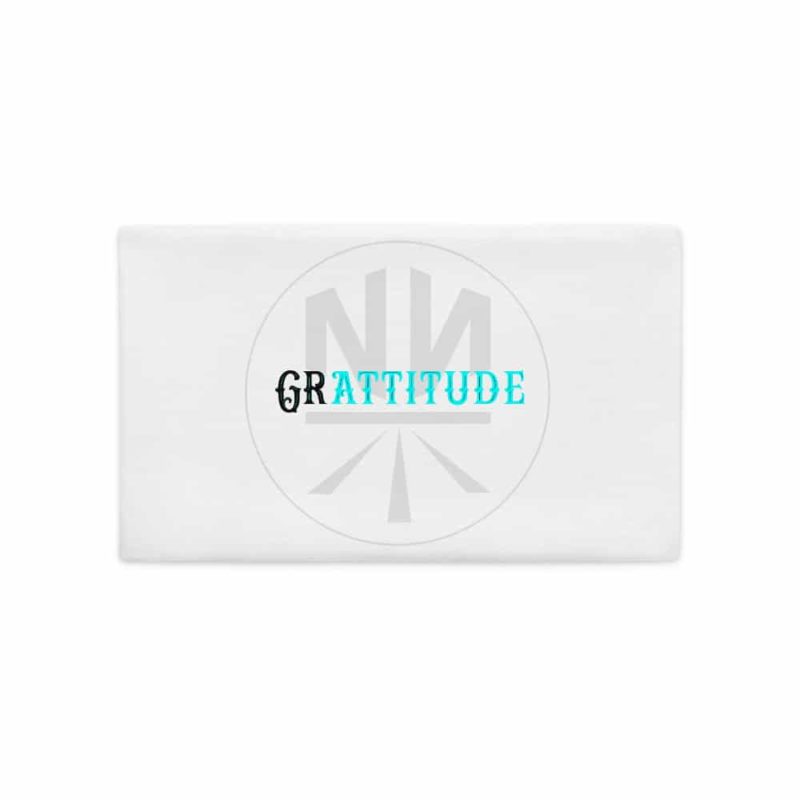 New Now GrATTITUDE  Premium Pillow Case