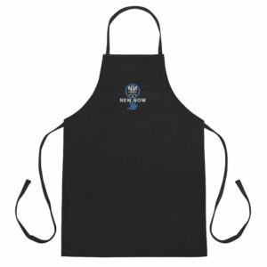 New Now Life Embroidered Apron