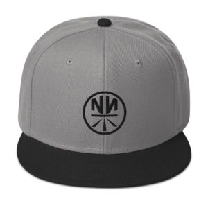 New Now Logo Circled Light Otto Snapback Hat