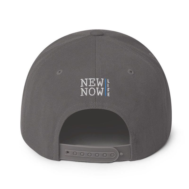 New Now Logo Circled Light Yupoong Snapback Hat