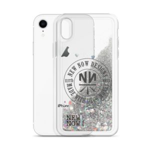 New Now Made With Drug Money Liquid Glitter iPhone Case