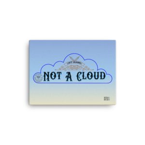 Not A Cloud (Western) 12x16 Canvas